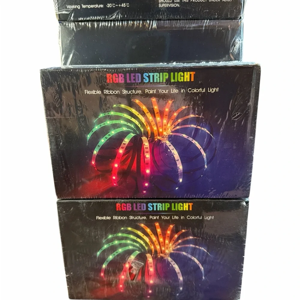 RGB LED Strip Light - Multicolor 1 Box